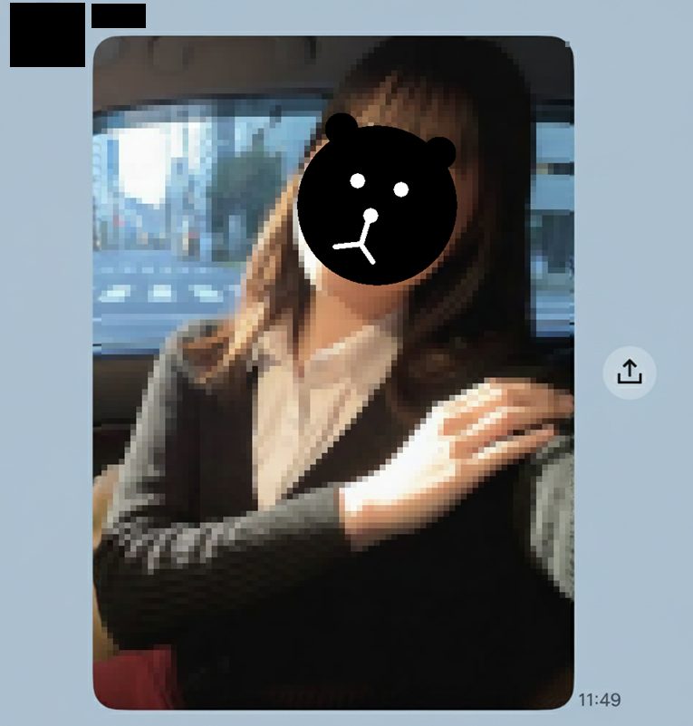 出会い系サイトハッピーメール 人妻とのメッセージやり取り　スクショ